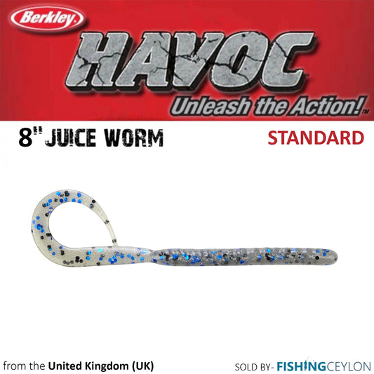 Berkley Havoc Juice Worm Fishing Ceylon 