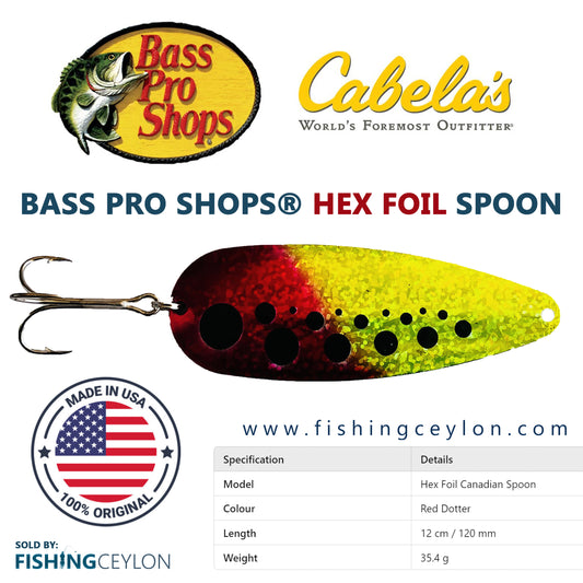 Bass Pro Shops® Hex Foil Canadian Spoon