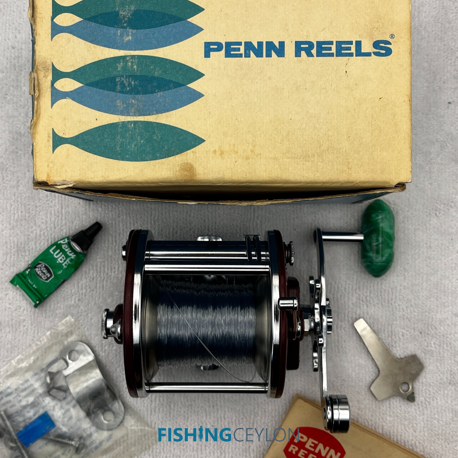 Vintage Penn Peer No 209 Fishing Reel, Made in USA