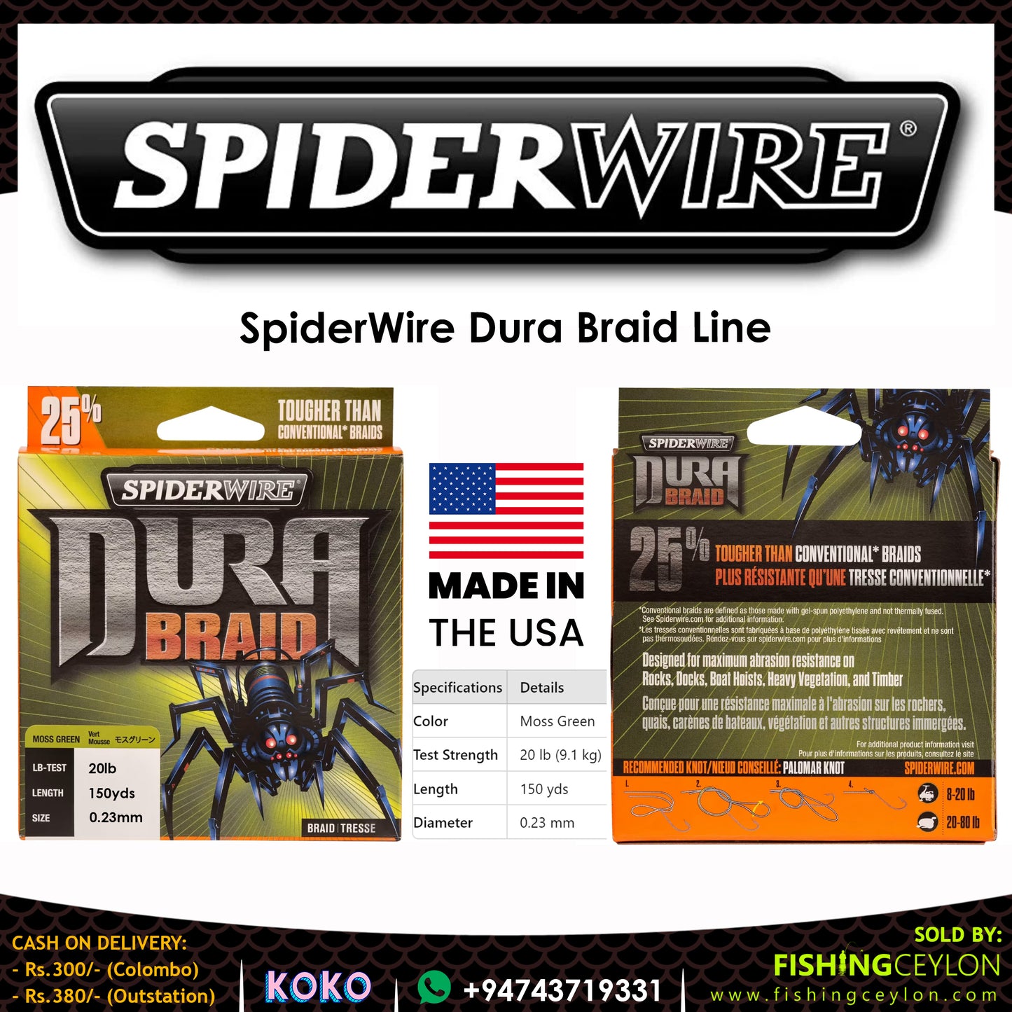 SpiderWire Dura Braid Line